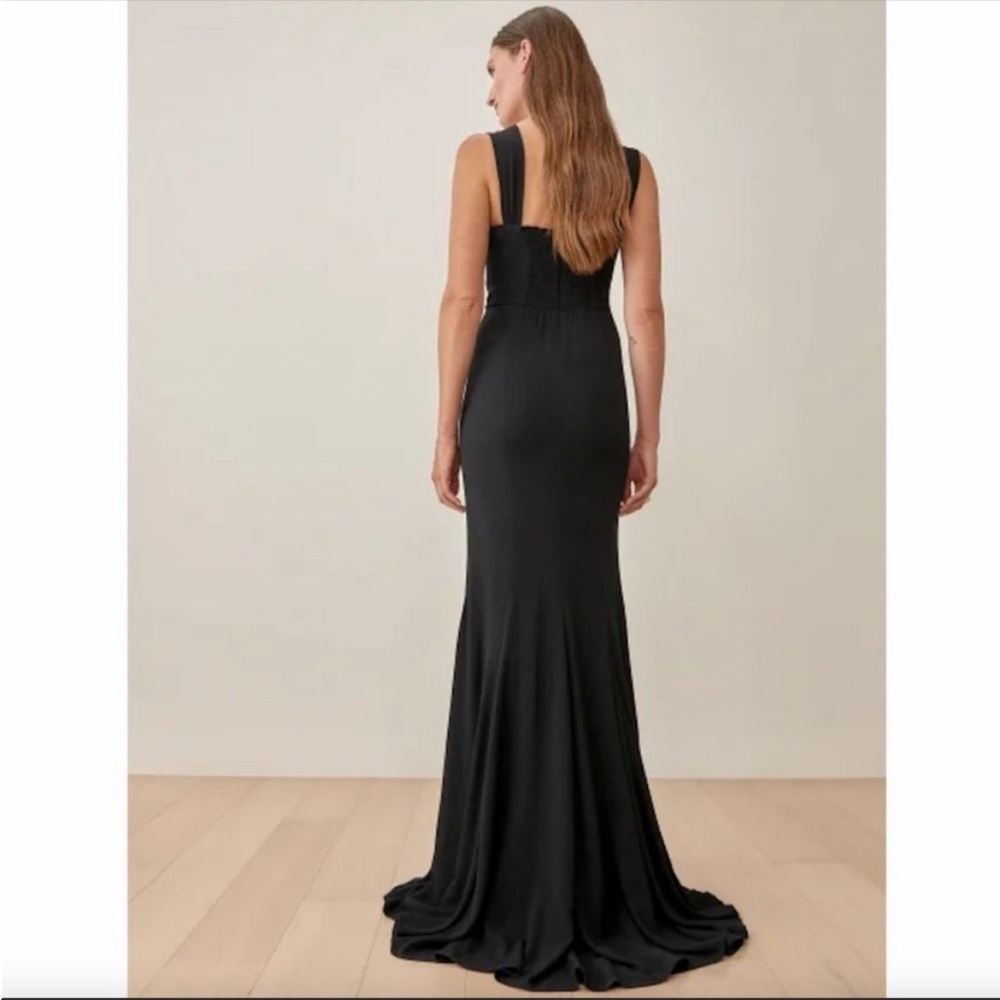 Reformation Ballina dress - Black color - Picture 3 of 7